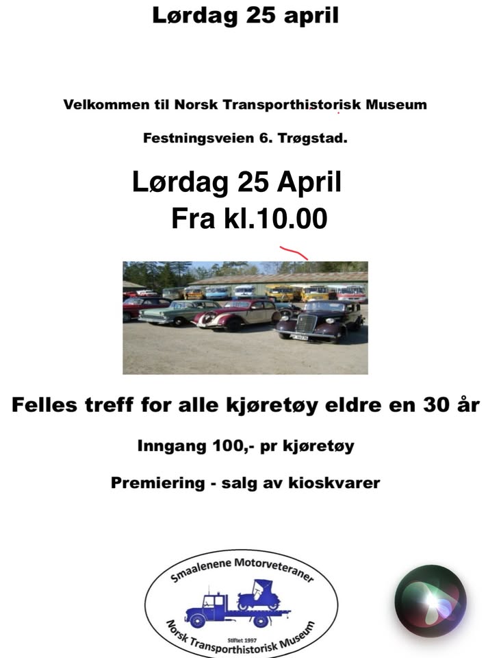 Vårtreff Trøgstad Smaalenene Motorveteraner